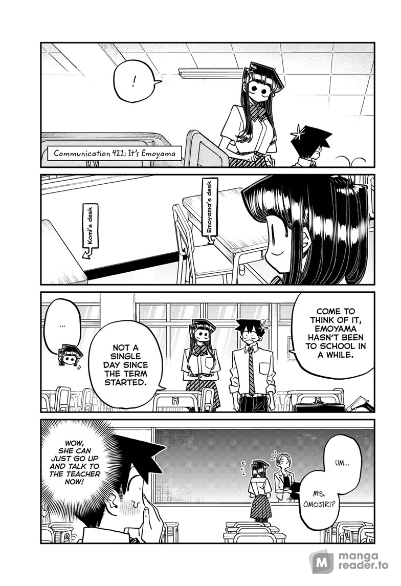 Komi Can’t Communicate, Chapter 421 image 01